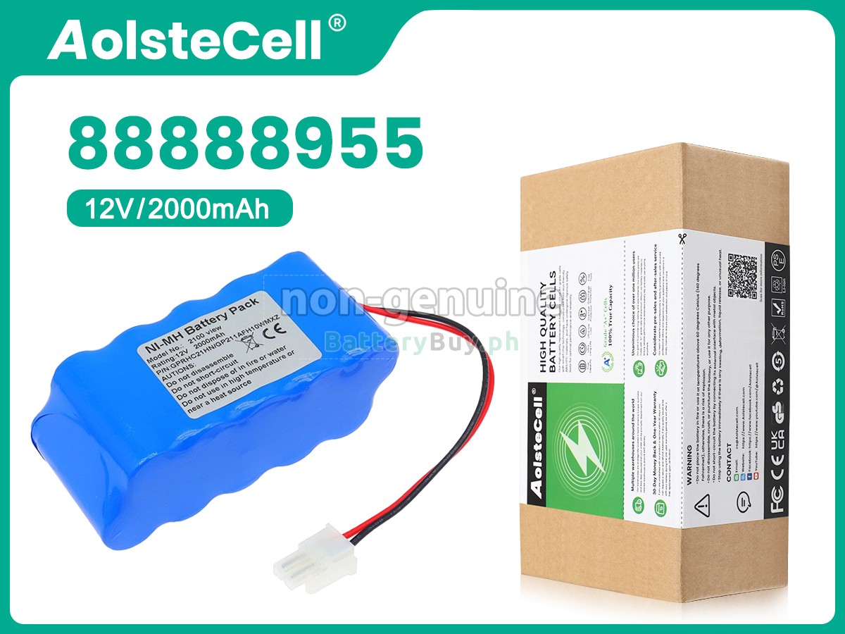 Cardioline GP220AAH10WMXZ Replacement Battery