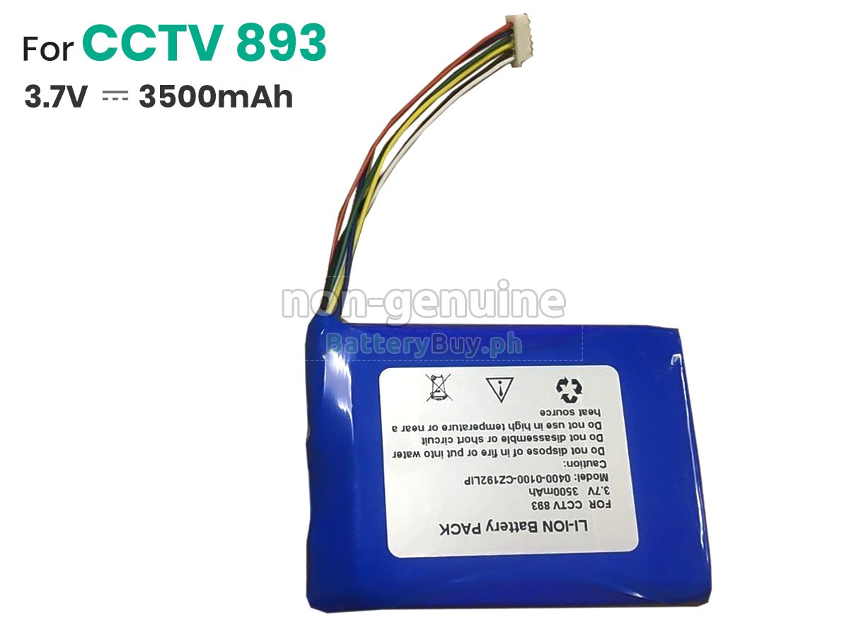 CCTV STEST-896 Replacement Battery