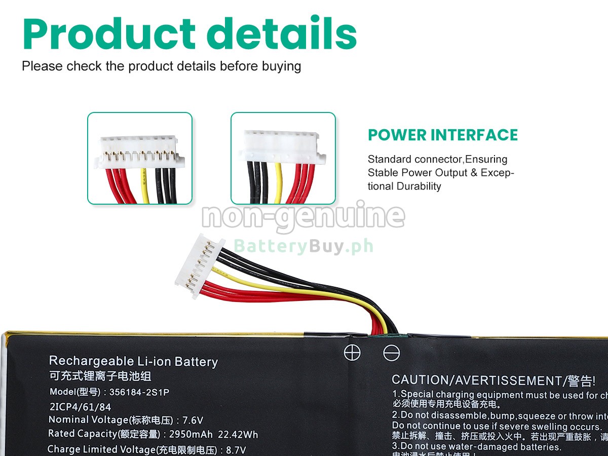 CHUWI HI10 GO Replacement Battery