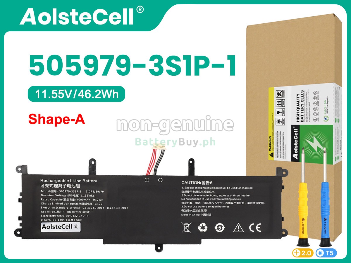 CHUWI 505979-3S1P-1(3ICP5/59/79) Replacement Battery