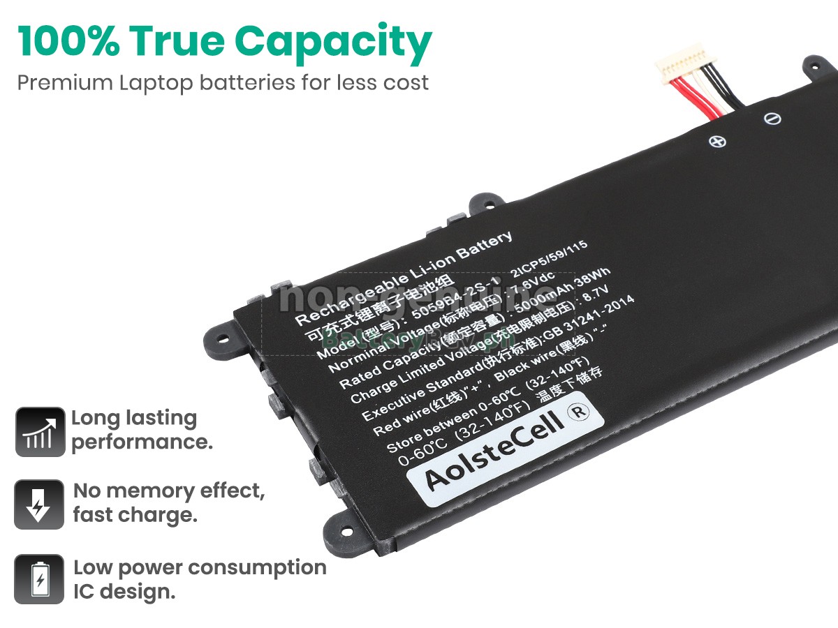 CHUWI 5059B4-2S1P Replacement Battery