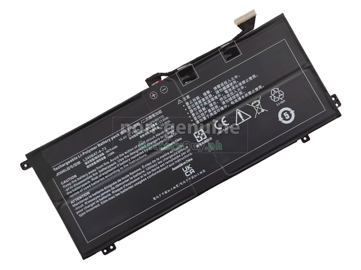 Clevo 6-87-L240S-74B00 Replacement Battery