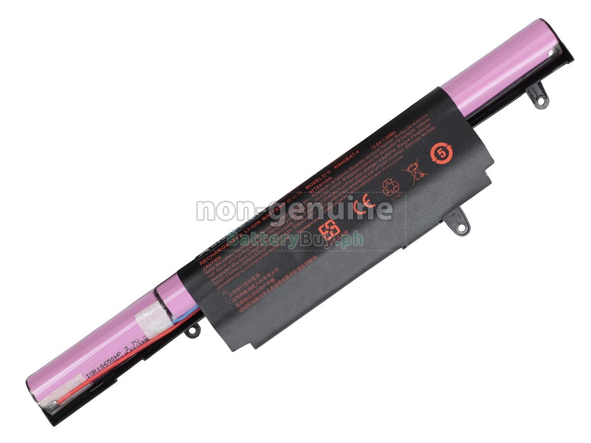 Clevo W940LU Replacement Battery