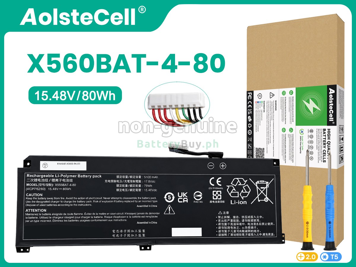 Clevo TX6 Replacement Battery