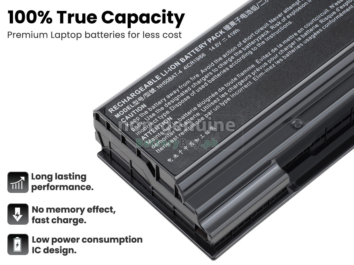 Clevo NH50BAT-4-47 Replacement Battery