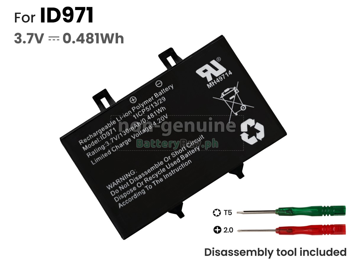 Colgate ID971 Replacement Battery