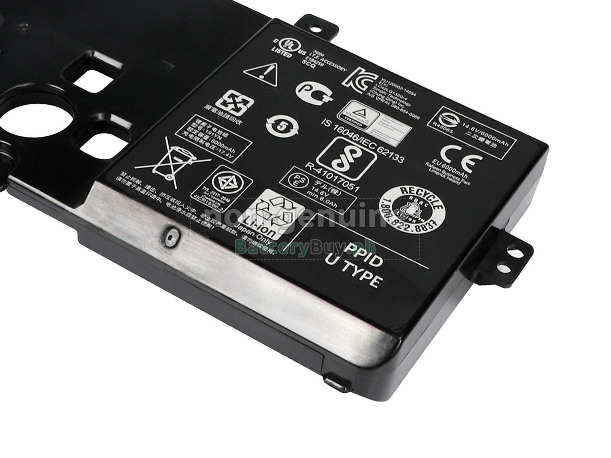 Dell ALW15ED-1718 Replacement Battery