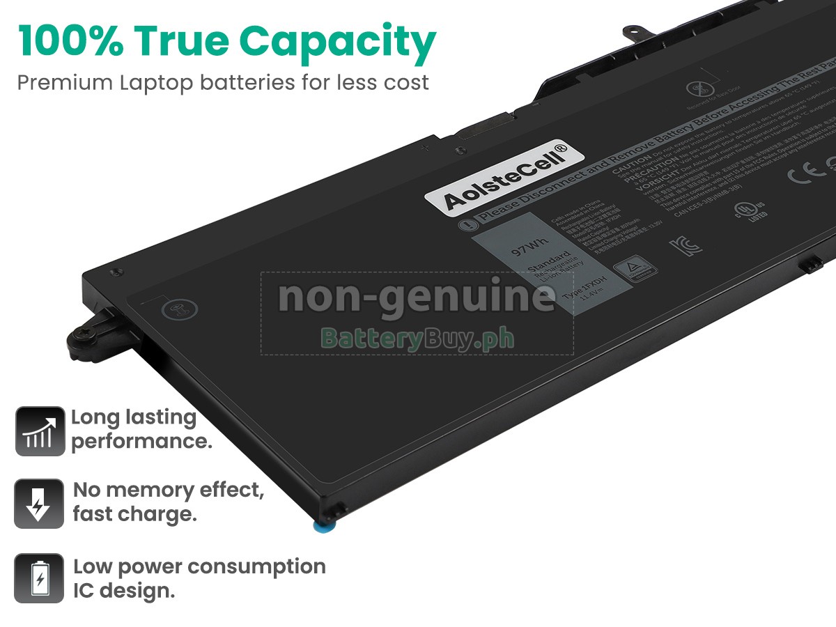 Dell Inspiron 7706 2N1 Replacement Battery