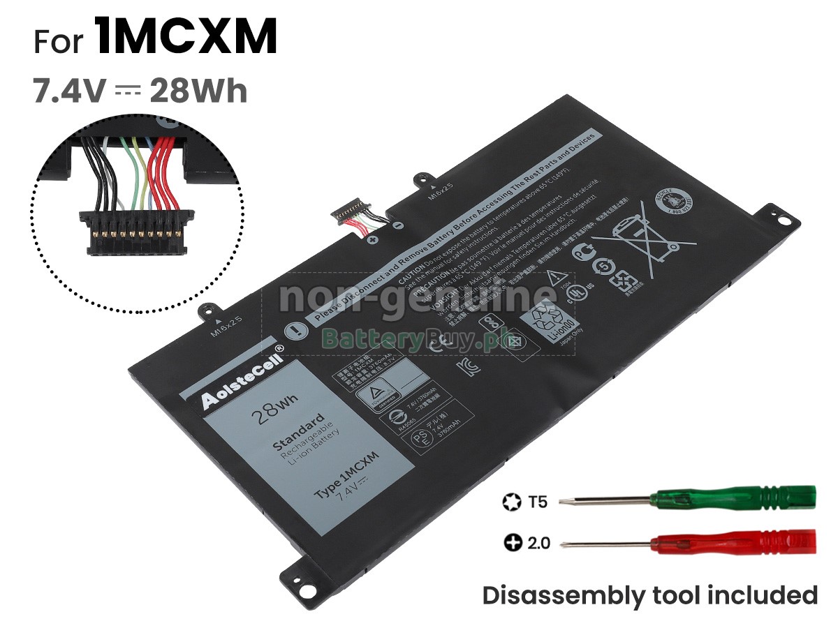 Dell PKG3N Replacement Battery