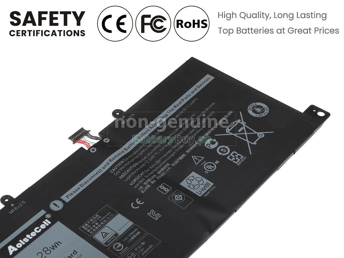 Dell PKG3N Replacement Battery