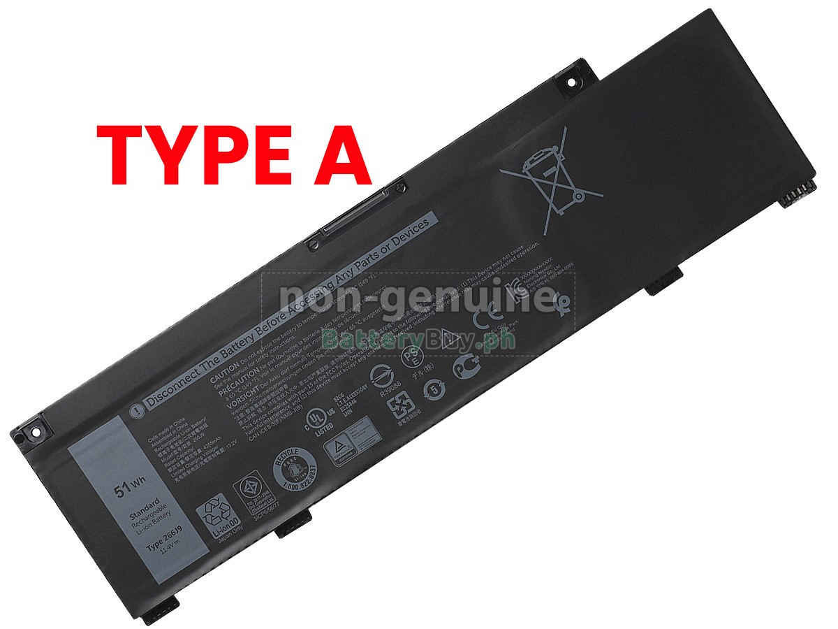 Battery Dell G3 Inspiron 15 3500 Baterai Laptop KingSener 266J9 Untuk DELL G3 15 3590 3500 G5 15