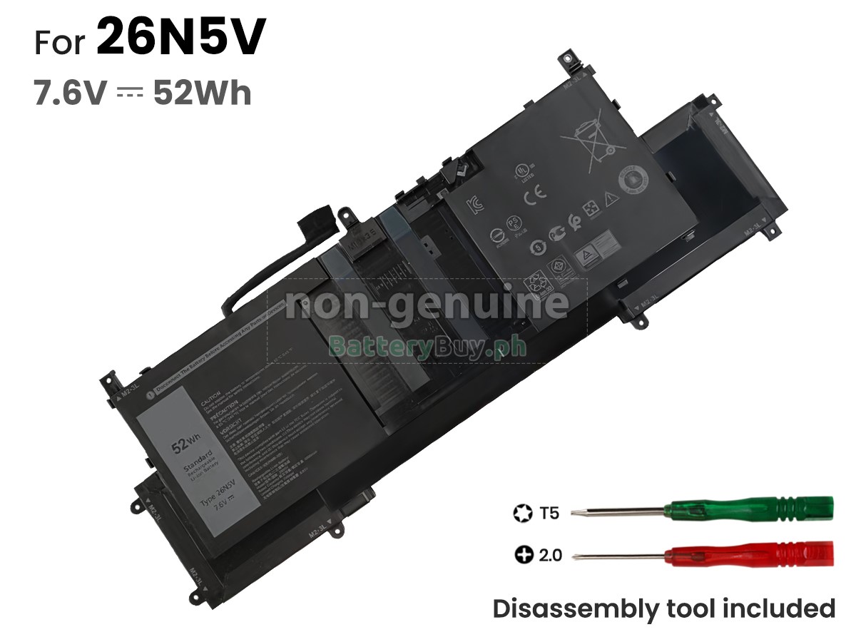 Dell 26N5V Replacement Battery
