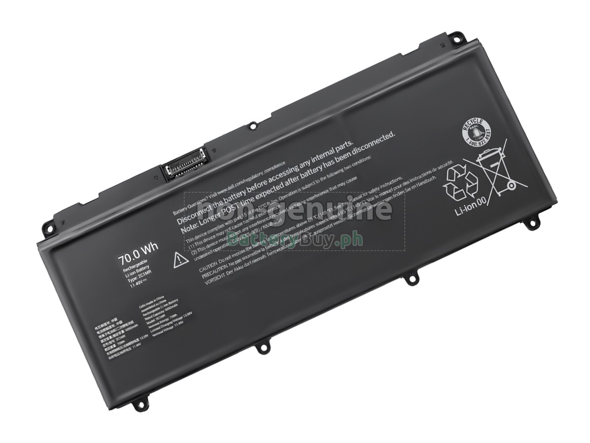 Dell 2C1MR Replacement Battery