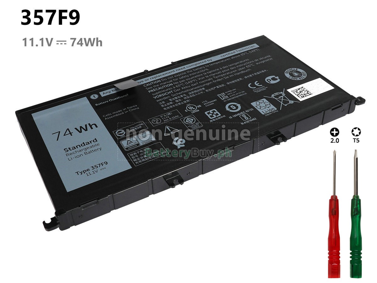 Dell Inspiron 15 GAMING 5577 Replacement Battery