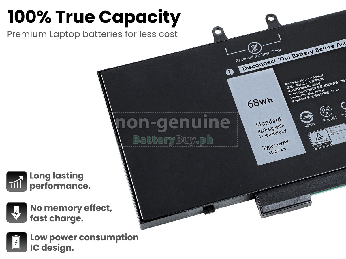Dell Inspiron 7706 2N1 Replacement Battery