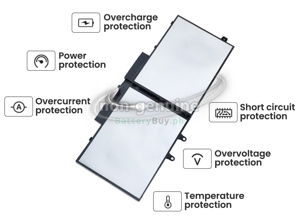 Dell Inspiron 7706 2N1 Replacement Battery
