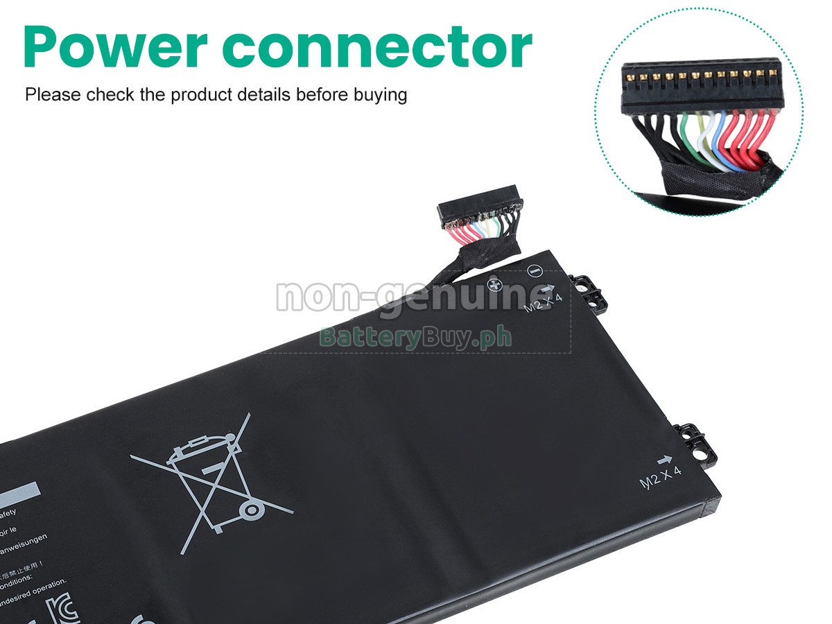 Dell NCC3D Replacement Battery