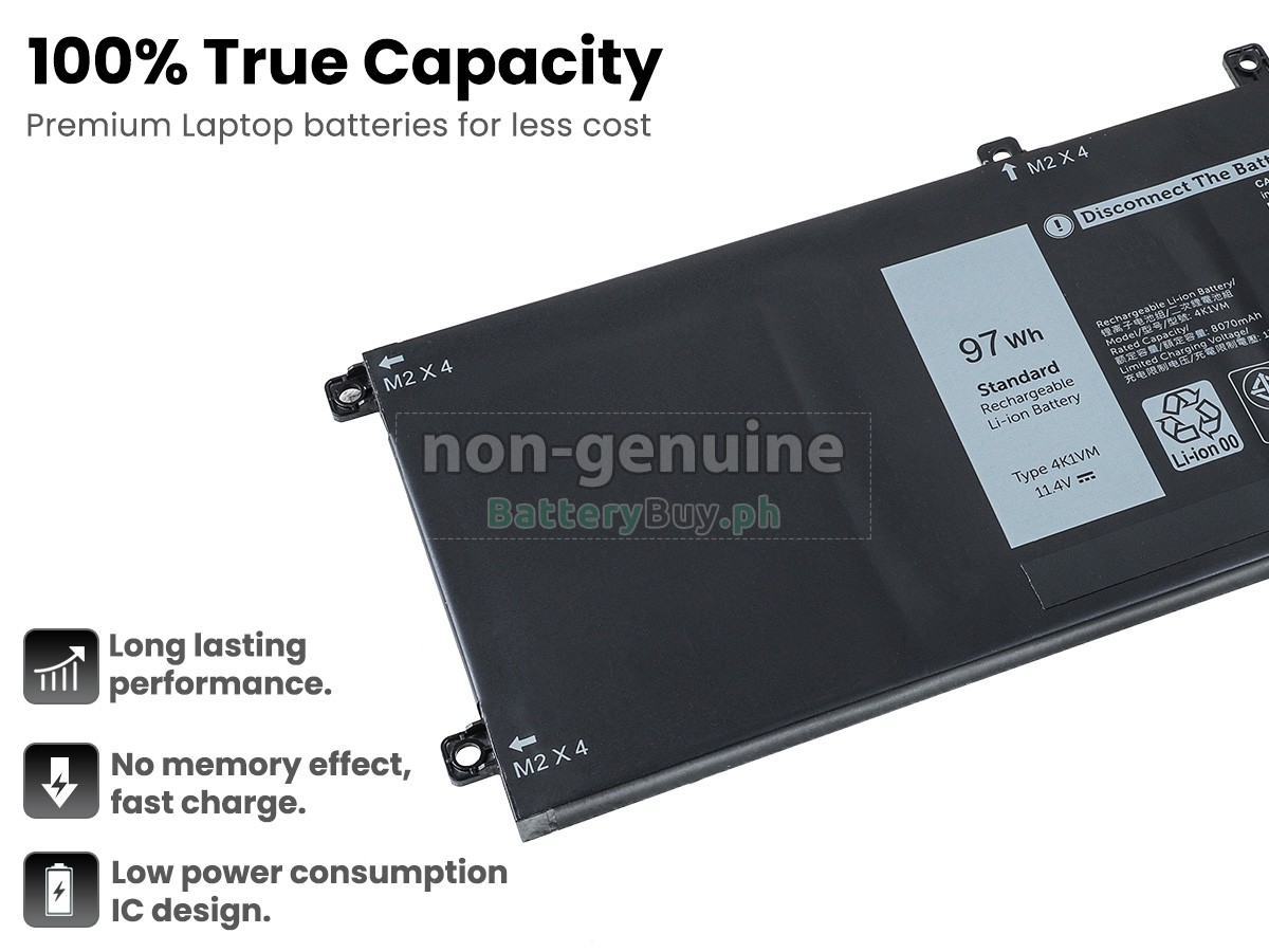 Dell NCC3D Replacement Battery
