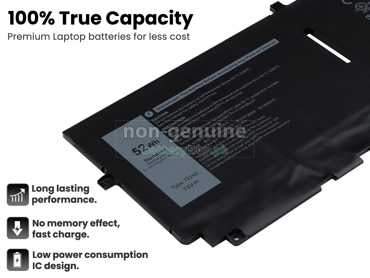 Dell P117G Replacement Battery