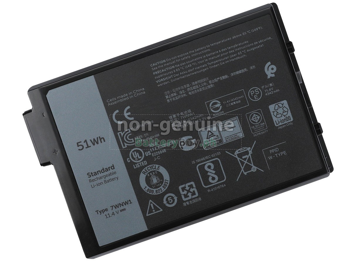 Dell Latitude 7424 RUGGED EXTREME Replacement Battery