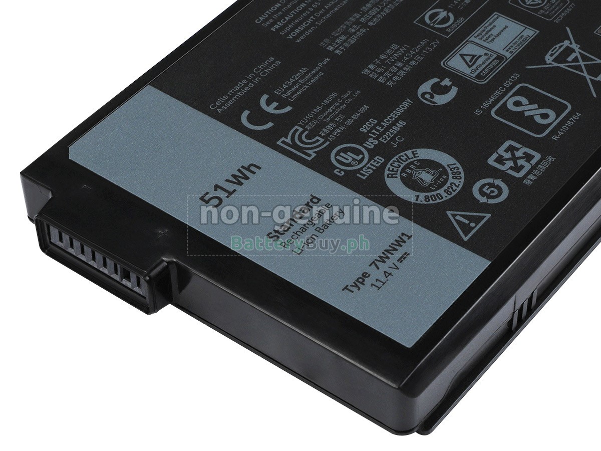 Dell Latitude 7424 RUGGED EXTREME Replacement Battery
