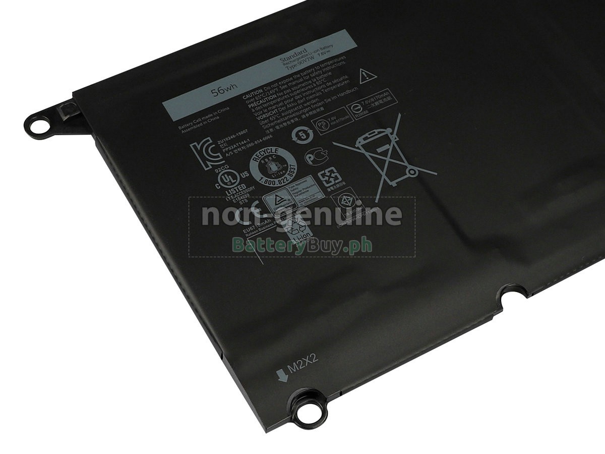 Dell XPS 13-9350-D3808TG Replacement Battery