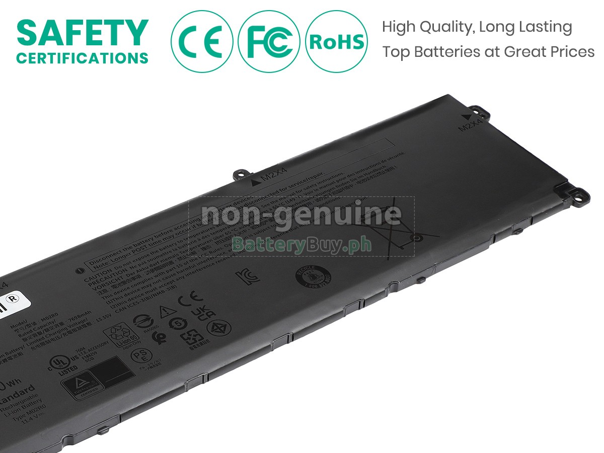 Dell P120F007 Replacement Battery