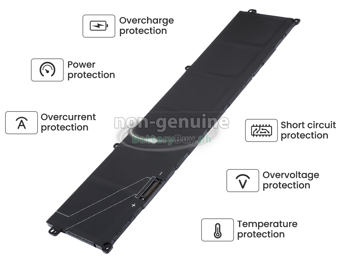 Dell P120F007 Replacement Battery