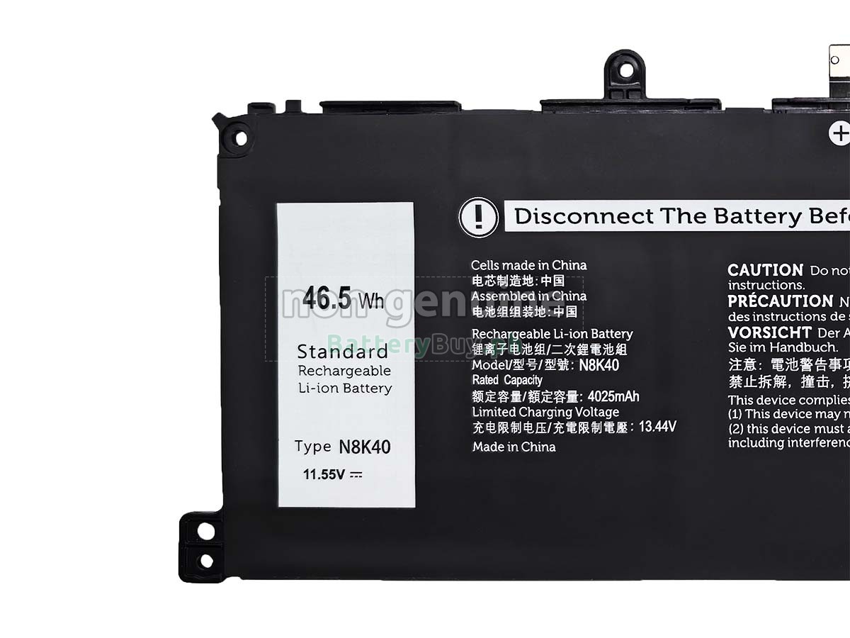 Dell 0YV18F Replacement Battery
