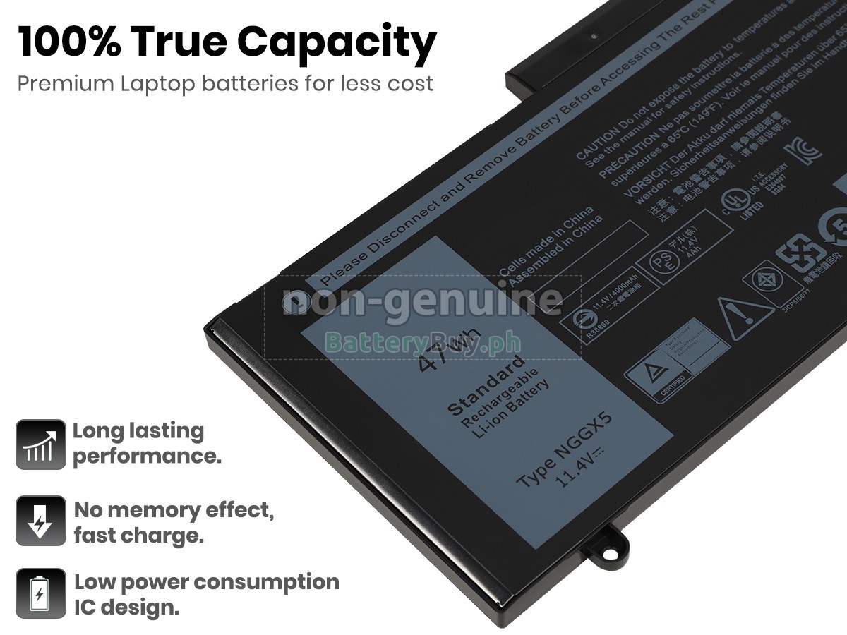 Dell RDRH9 Replacement Battery