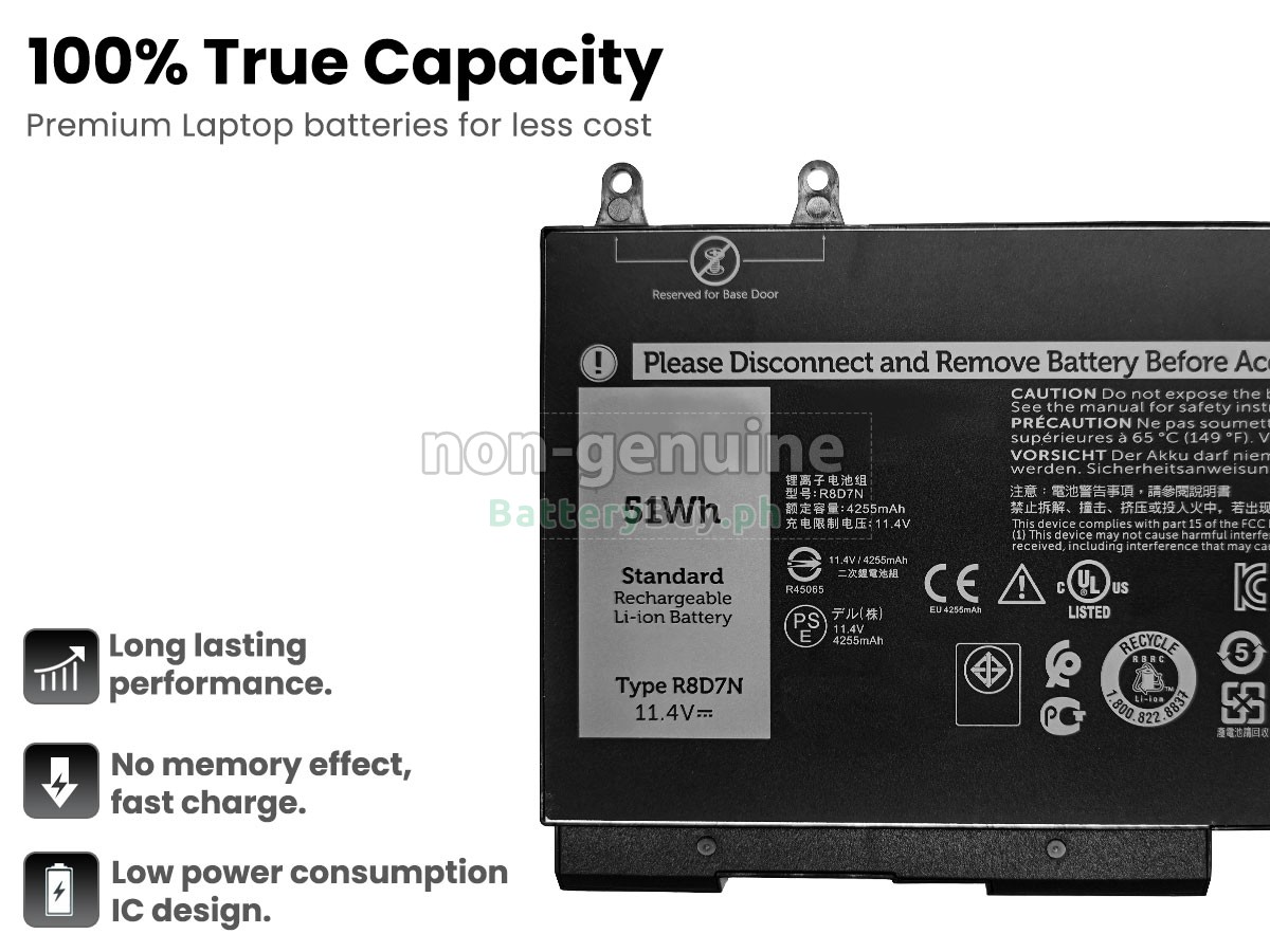 Dell Inspiron 7706 2N1 Replacement Battery