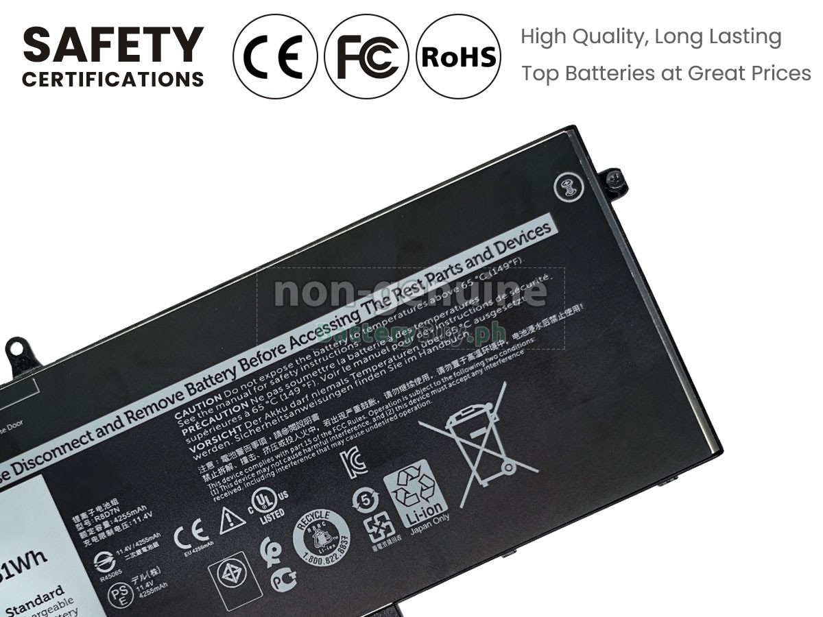 Dell Inspiron 7706 2N1 Replacement Battery