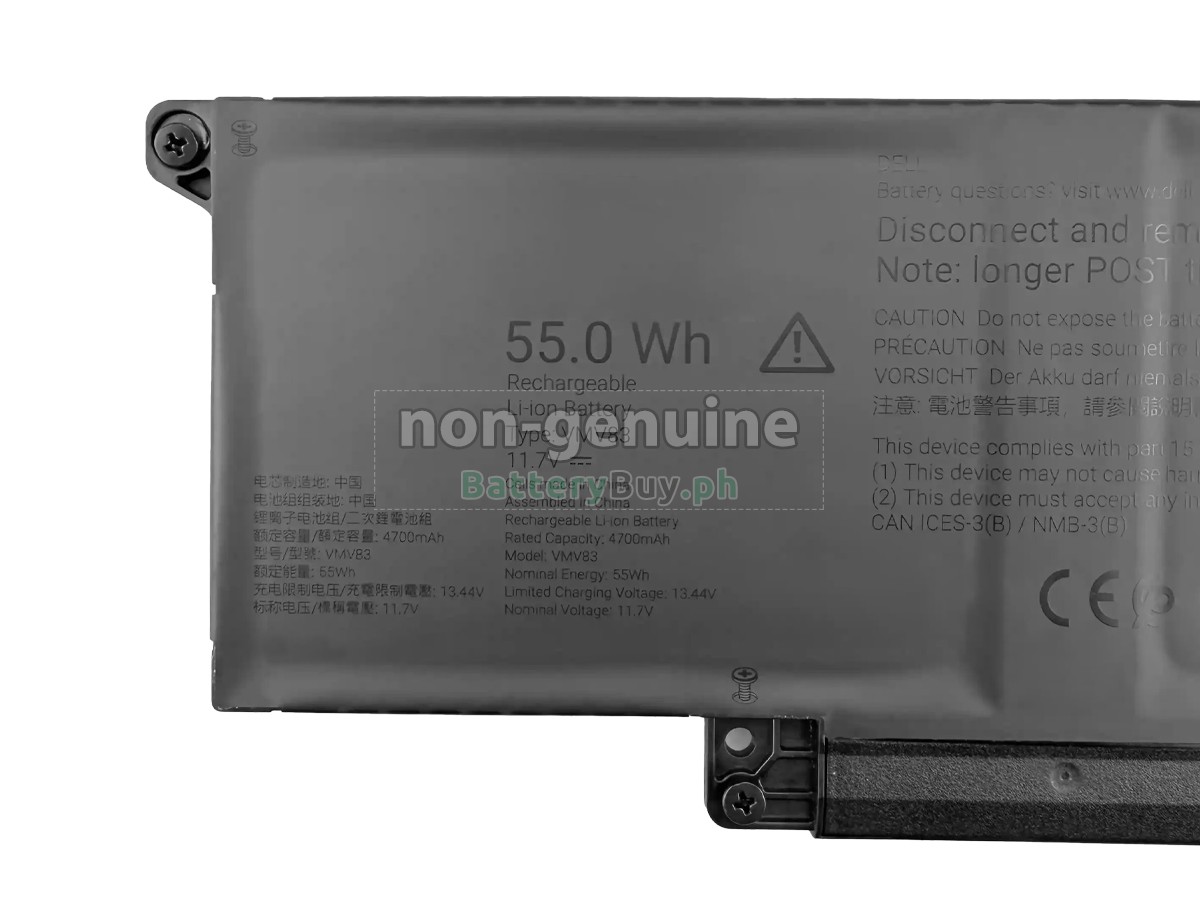 Dell 703TP Replacement Battery