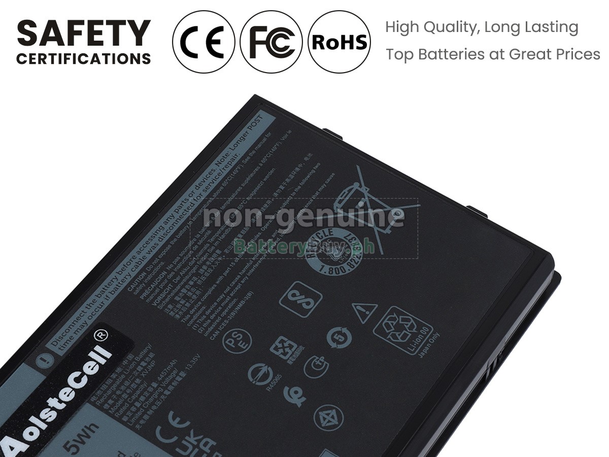 Dell Latitude 7330 RUGGED EXTREME Replacement Battery