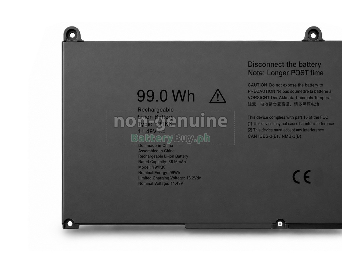 Dell 00D1HD Replacement Battery