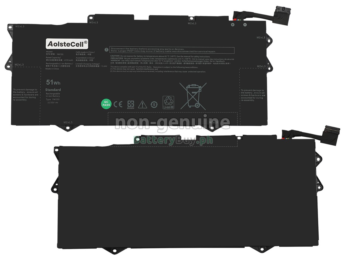 Dell P153G001 Replacement Battery