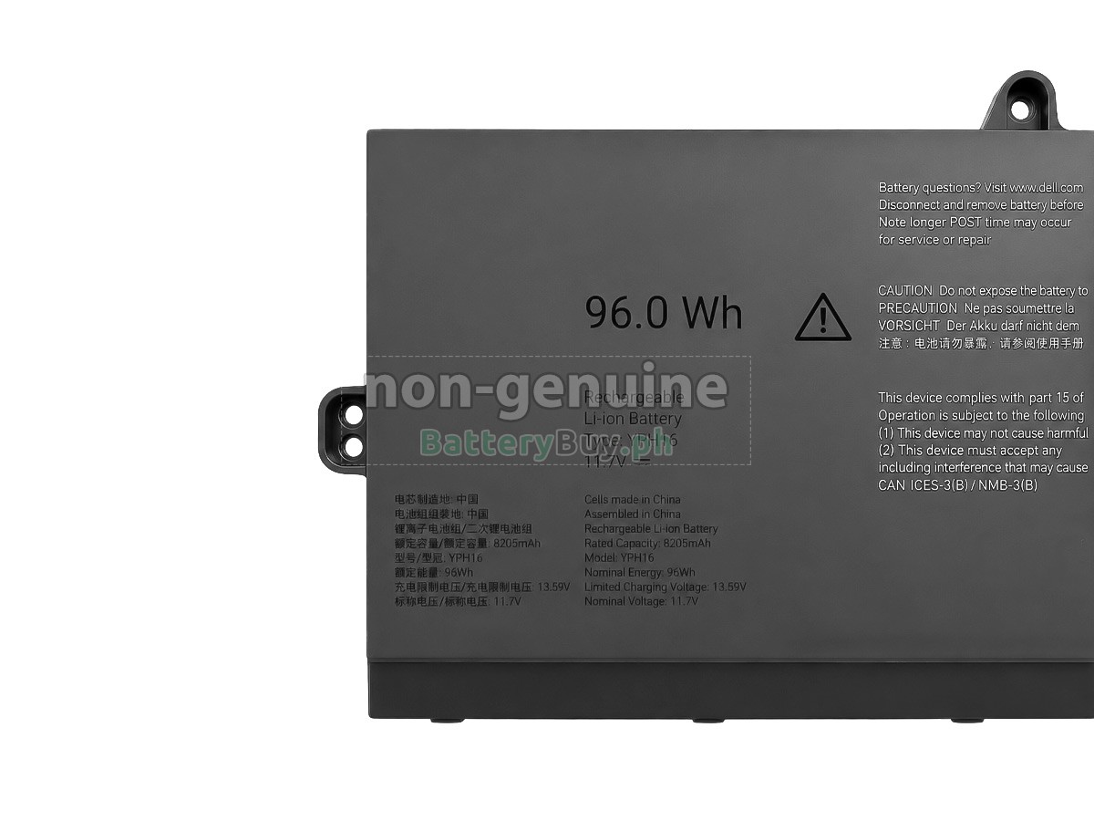 Dell 0VCGWW Replacement Battery