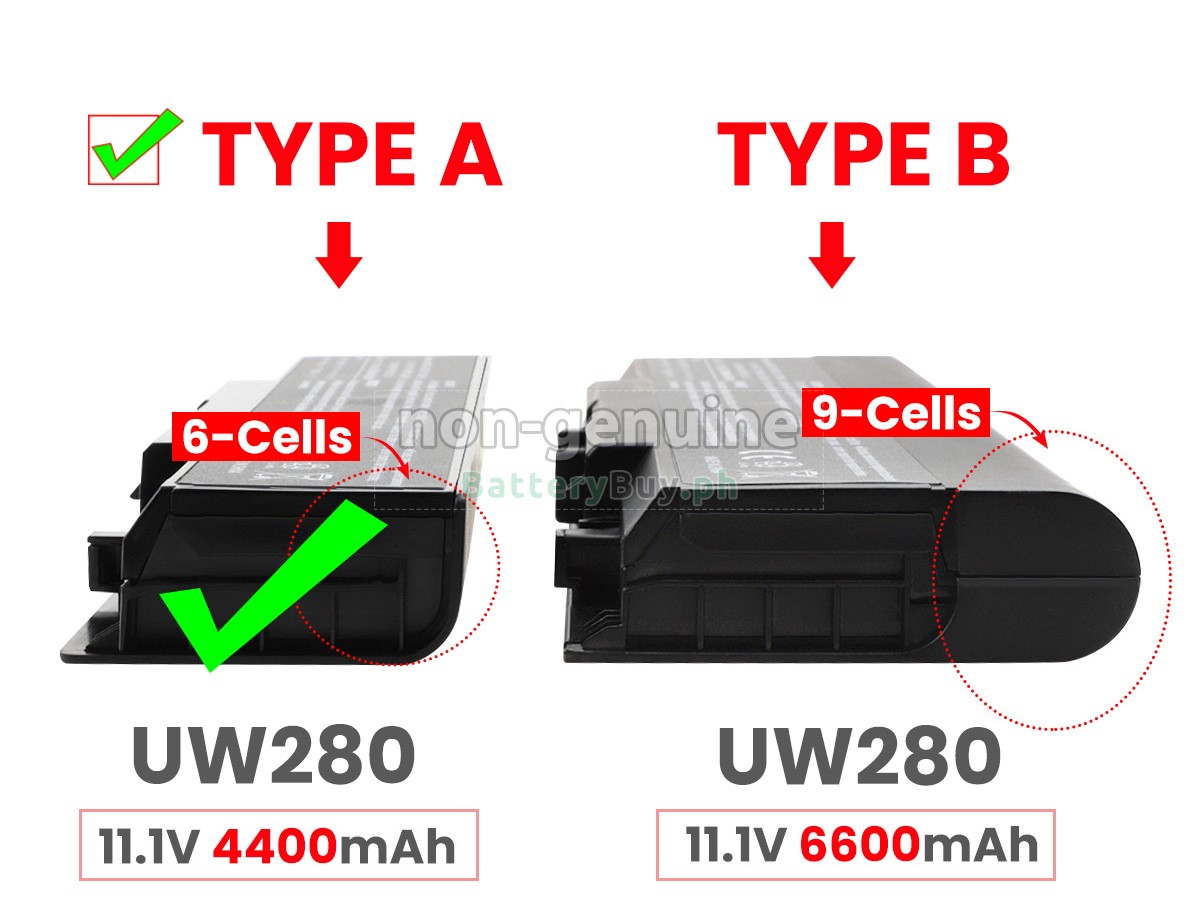 Dell NR239 Replacement Battery