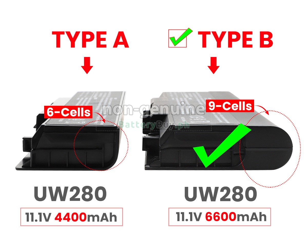 Dell NR239 Replacement Battery