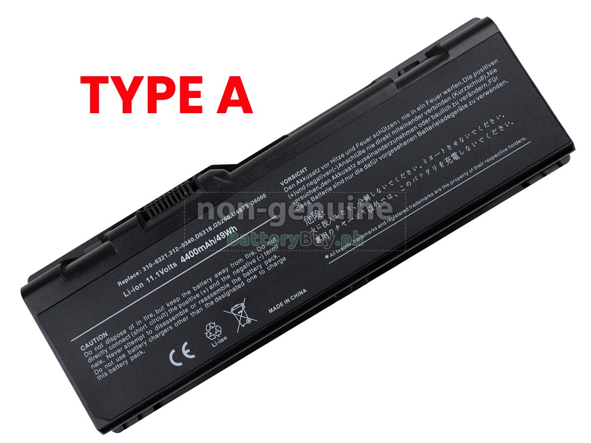 Dell Inspiron 9300 Replacement Battery