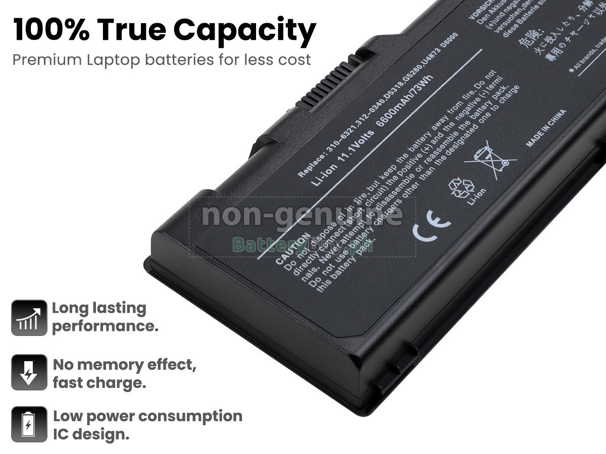 Dell Inspiron 9300 Replacement Battery