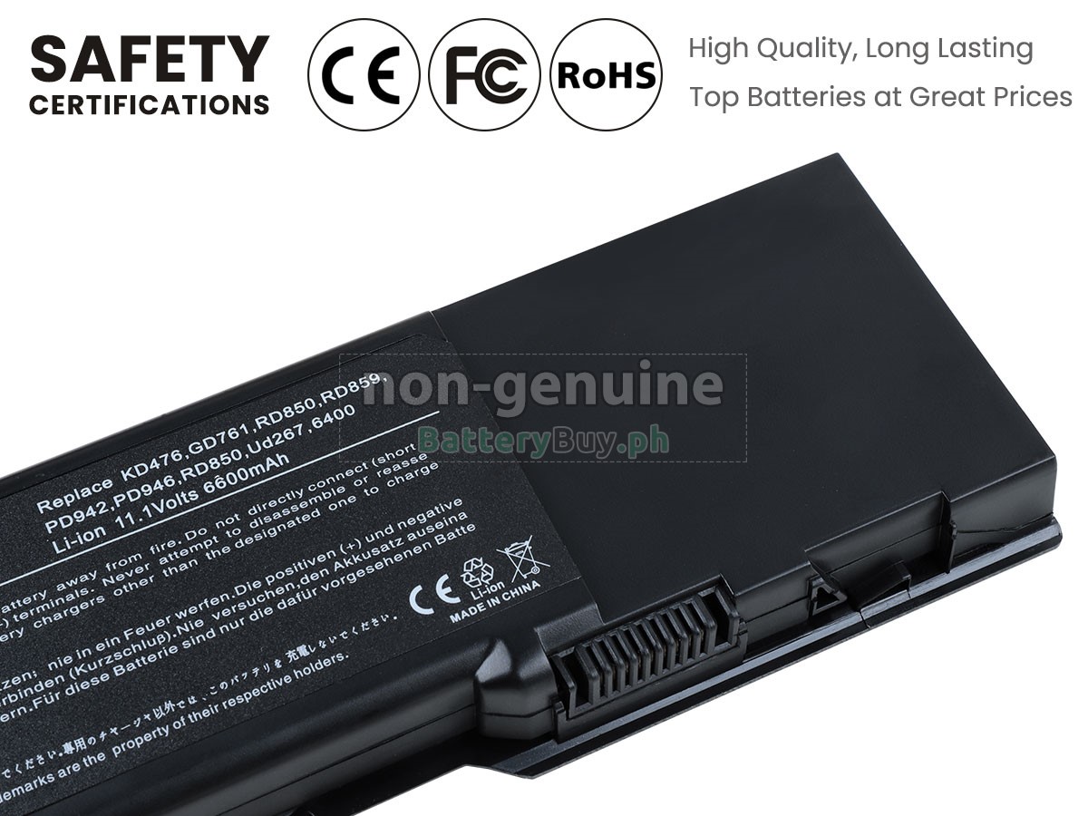 Dell Inspiron 1501 Replacement Battery