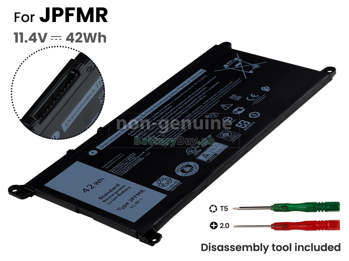 Dell 16DPH Replacement Battery