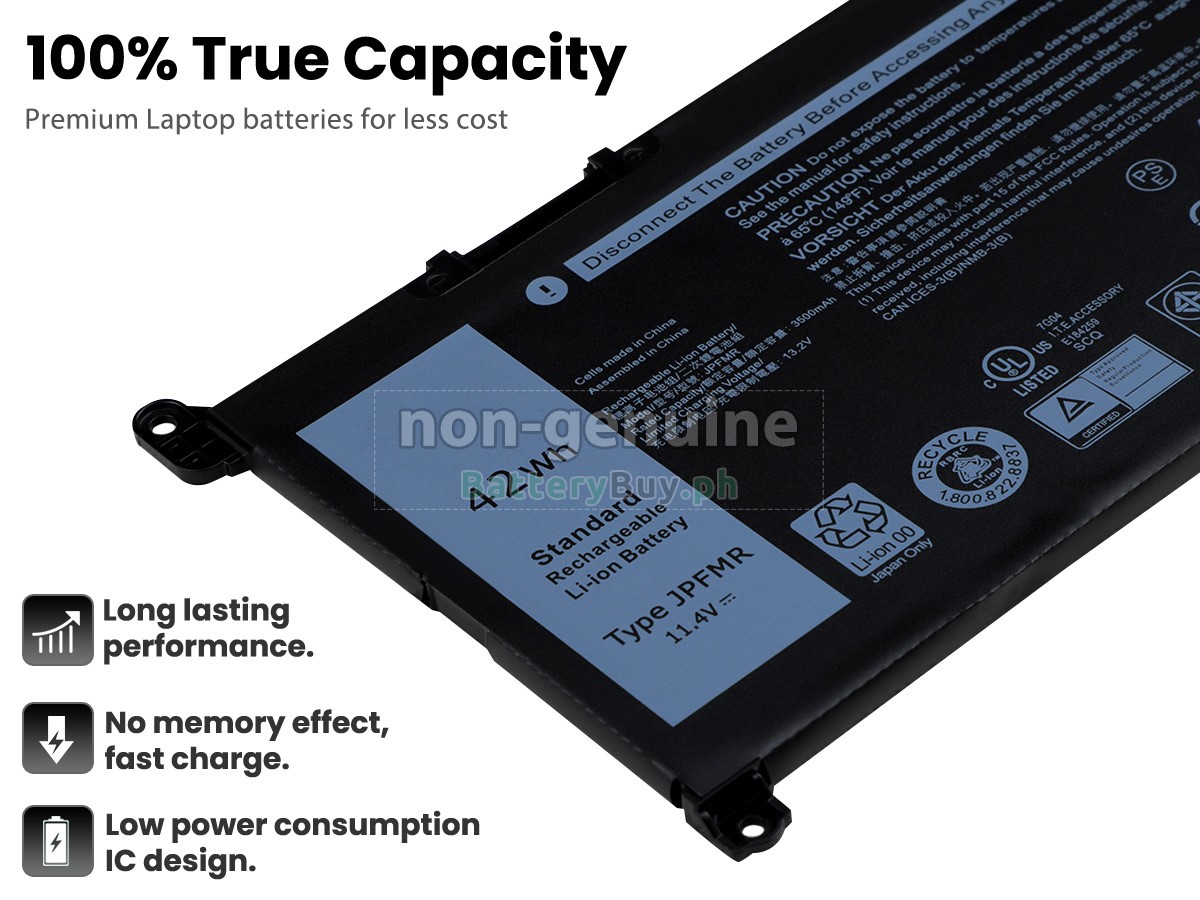 Dell 16DPH Replacement Battery
