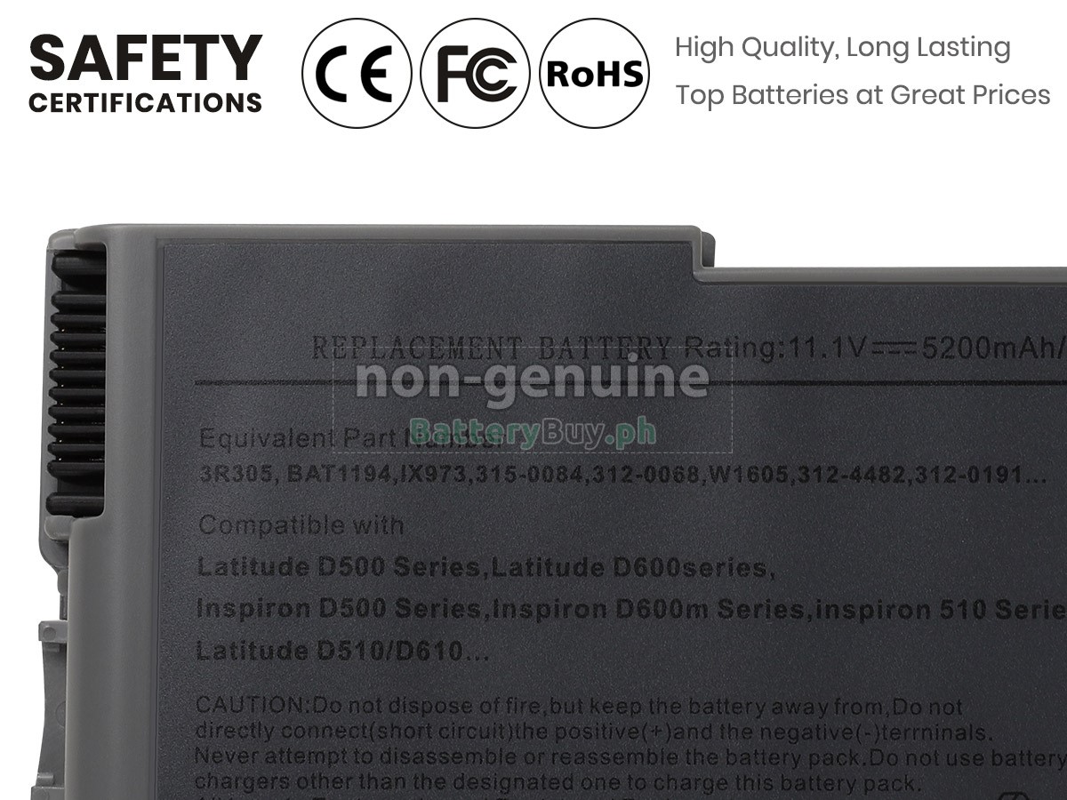 Dell Inspiron 600M Replacement Battery