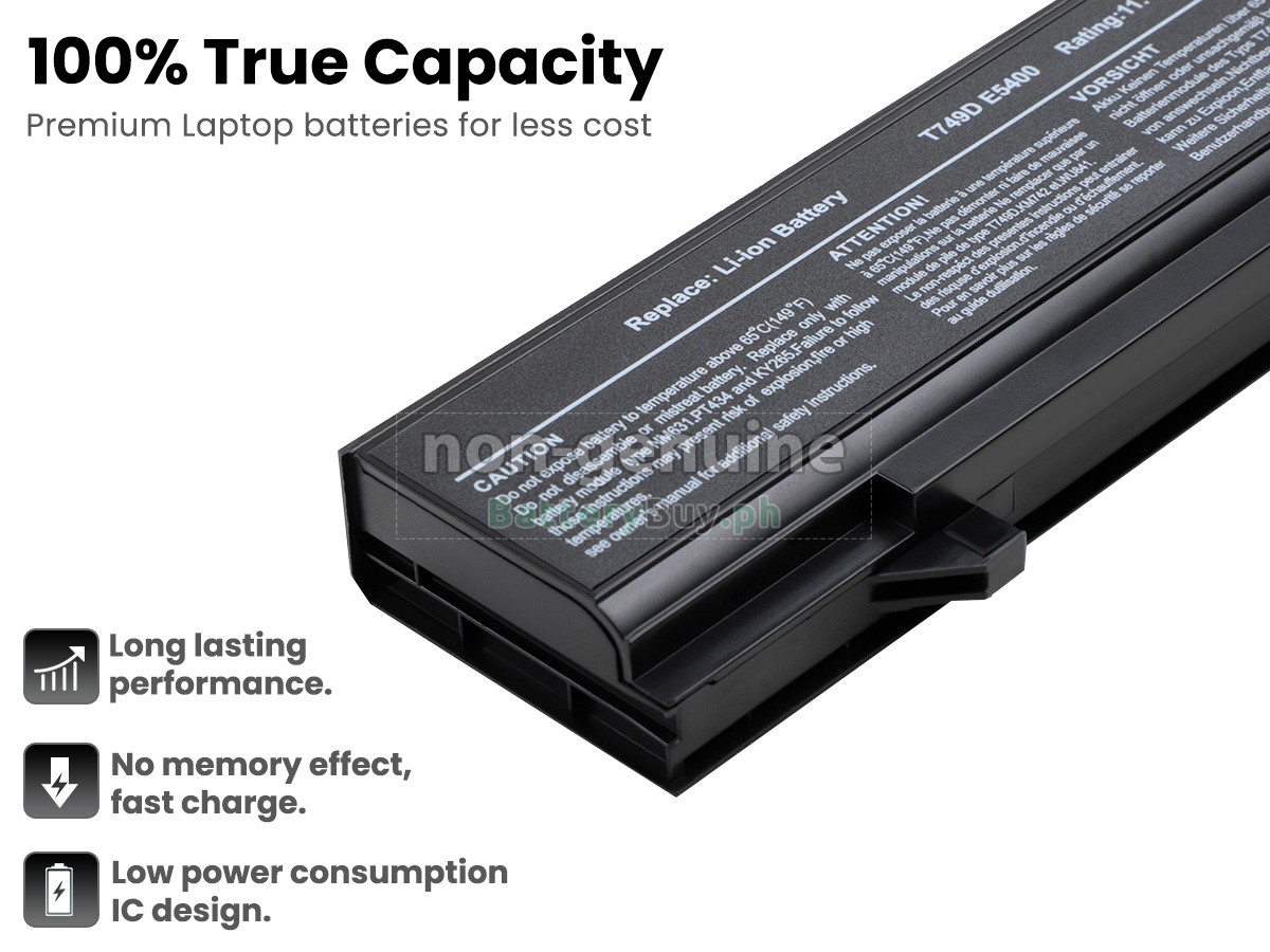 Dell U116D Replacement Battery