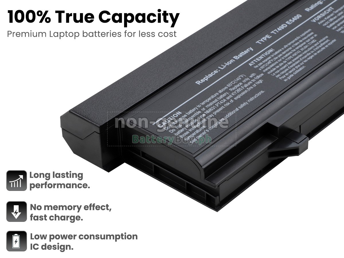 Dell U116D Replacement Battery