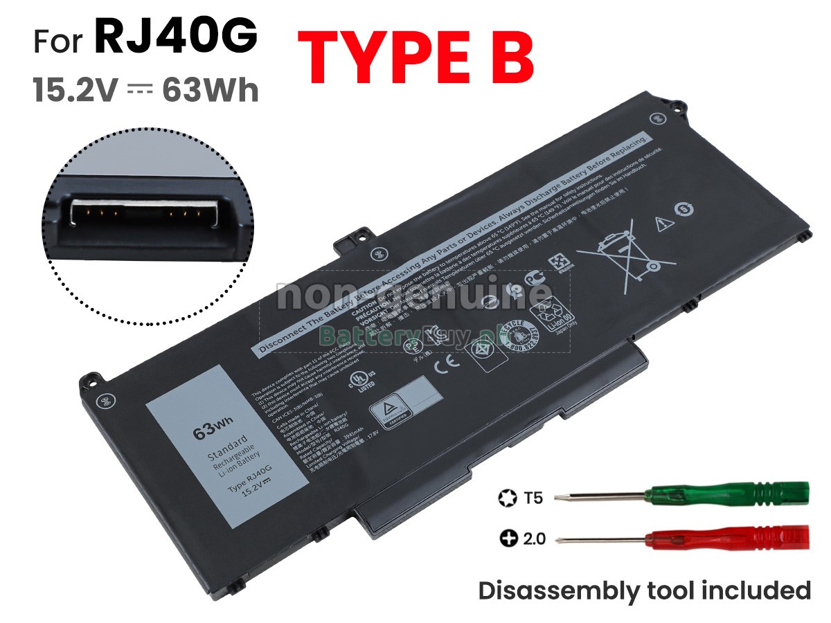Dell WY9DX Replacement Battery