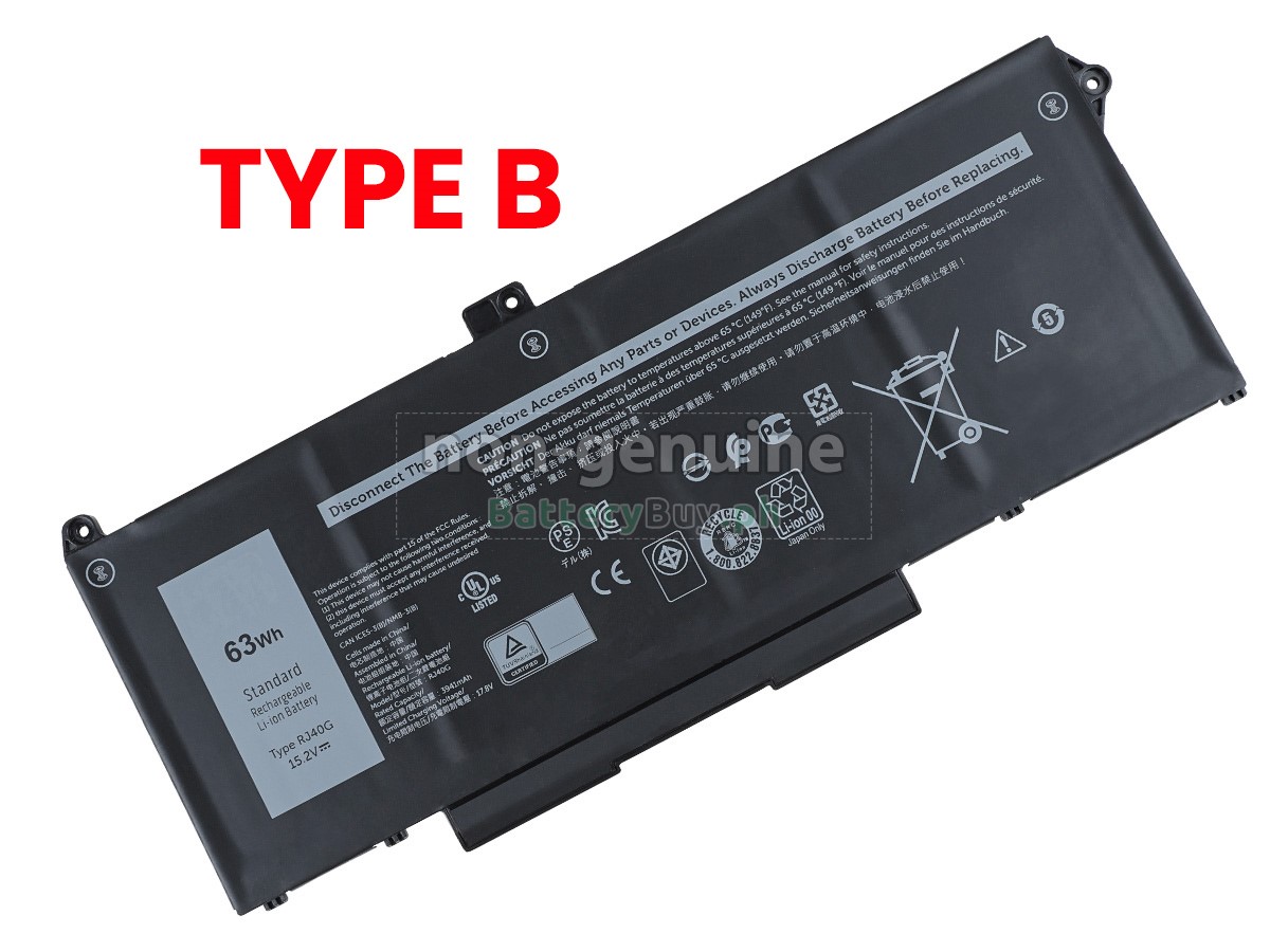 Dell WY9DX Replacement Battery