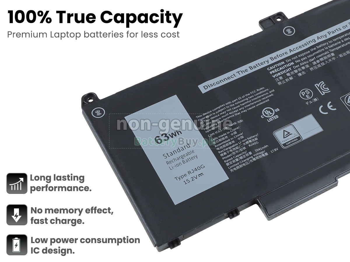 Dell WY9DX Replacement Battery